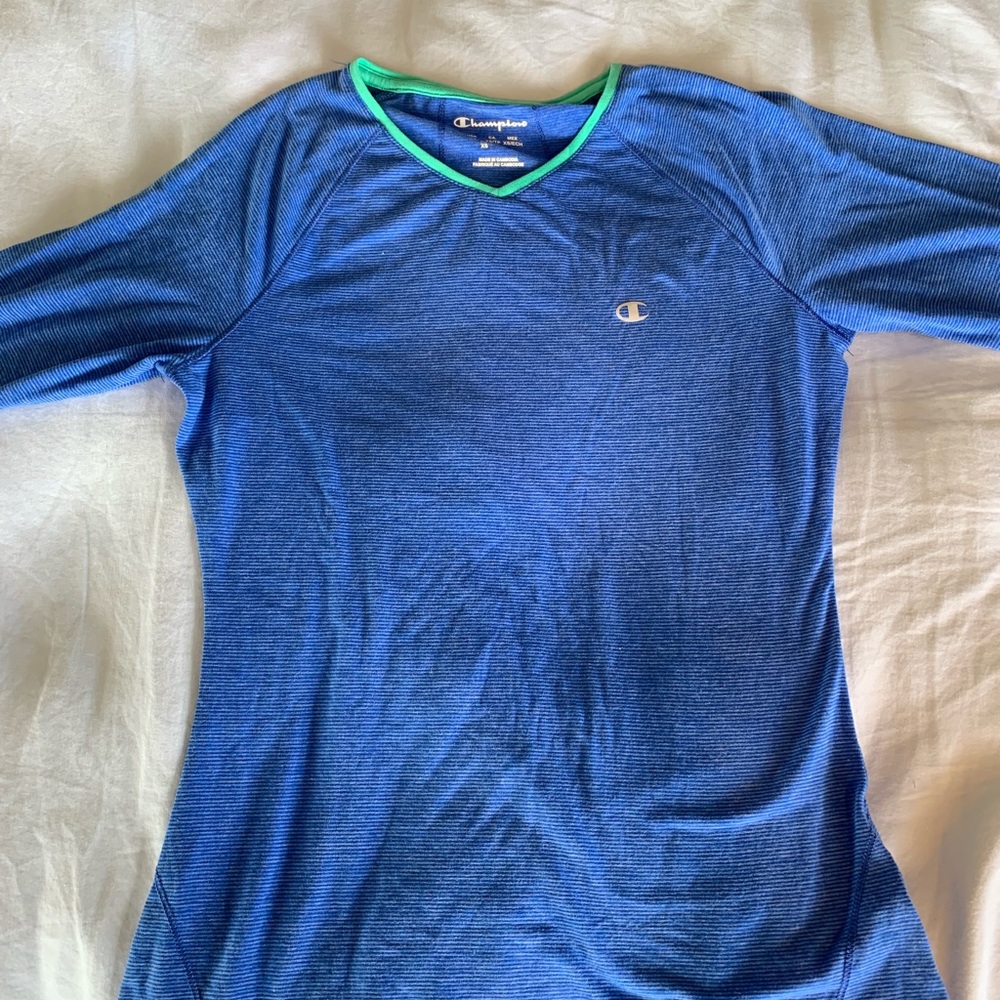 Champion long sleeve dri-fit shirt